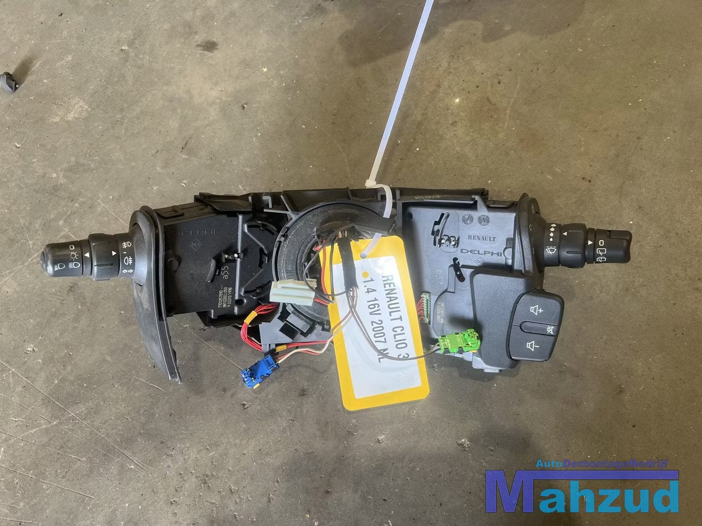 RENAULT CLIO 3 Stuurkolom combischakelaar sleepring 2007-201, Renault Group, Contact.group@renault.com, Renault, Utilisé