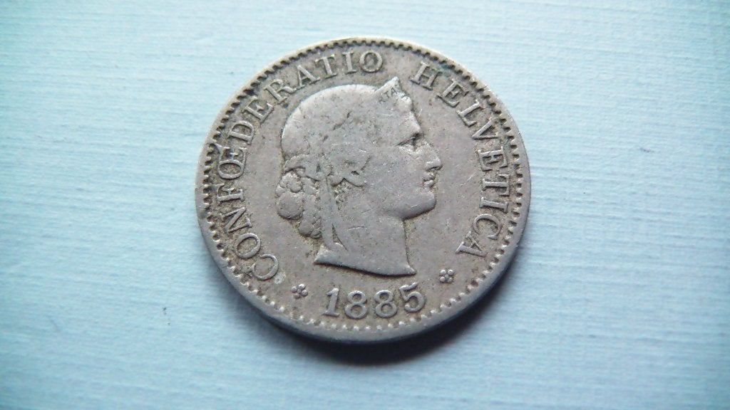 suisse 5 rappen 1885, Enlèvement