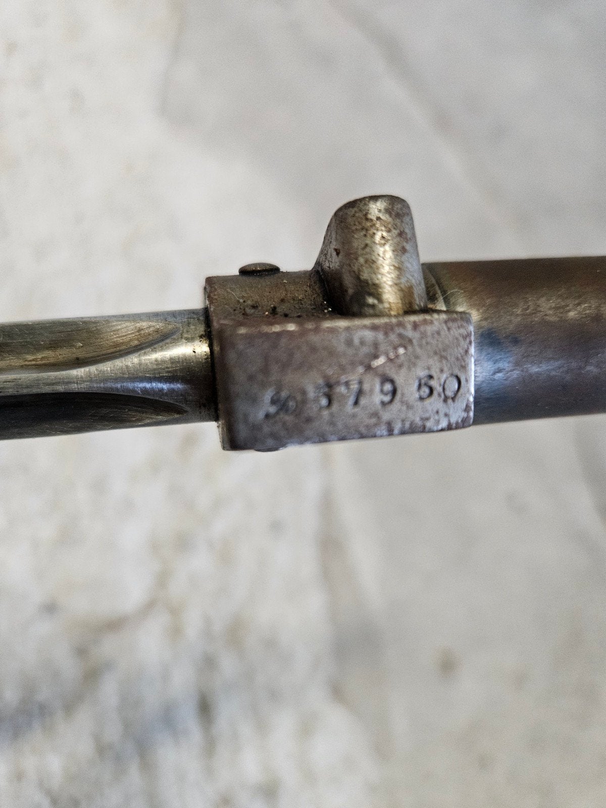 franse lebel bajonet met nummer in, Verzamelen, Ophalen of Verzenden