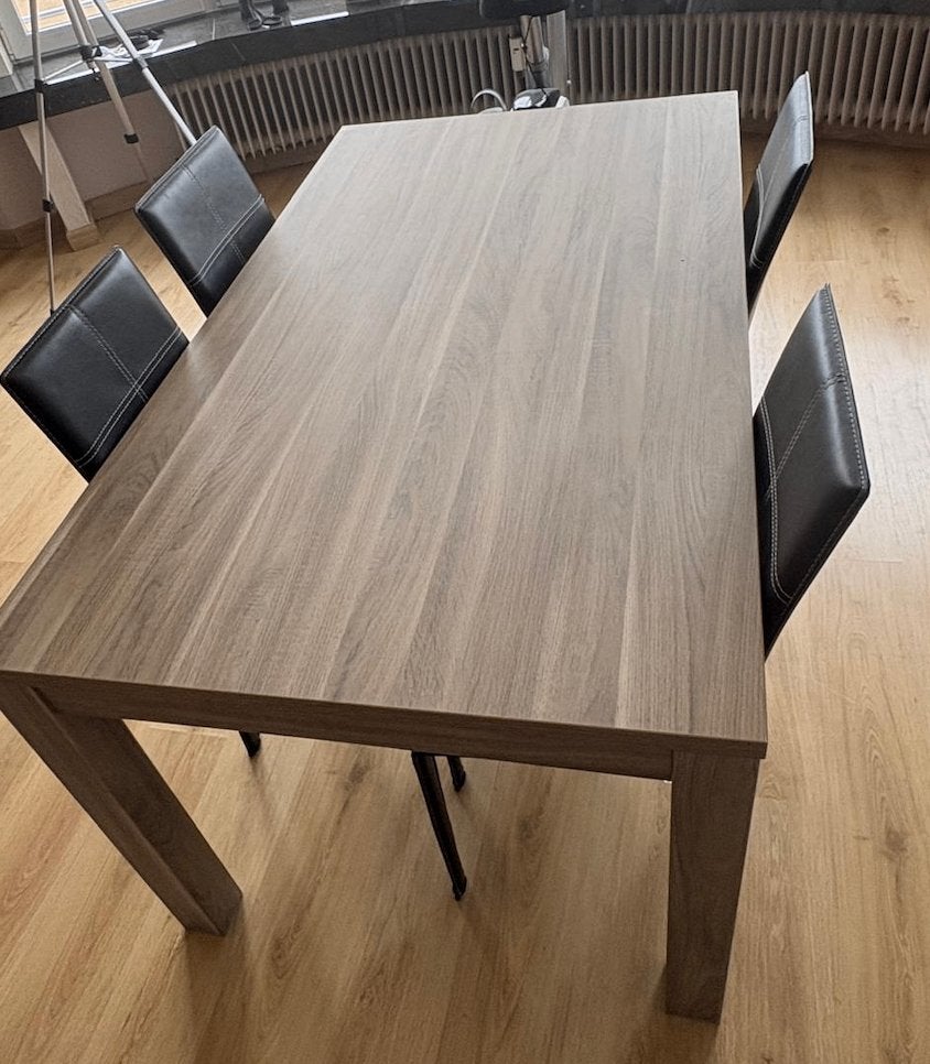 Tafel, 2 buffetkasten, TV meubel, 4 stoelen, PRIJS OVT, Huis en Inrichting, Ophalen, Zo goed als nieuw, 4 tot 6 stoelen