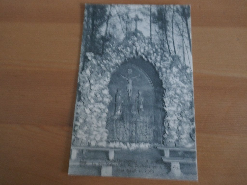 gent oostacker-lourdes A la grotte, Verzamelen, Ophalen of Verzenden, Ongelopen, Oost-Vlaanderen