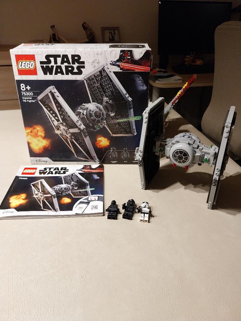 lego star wars 75300 Imperial TIE Fighter, Star Wars, Lego, Ophalen of Verzenden, Zo goed als nieuw