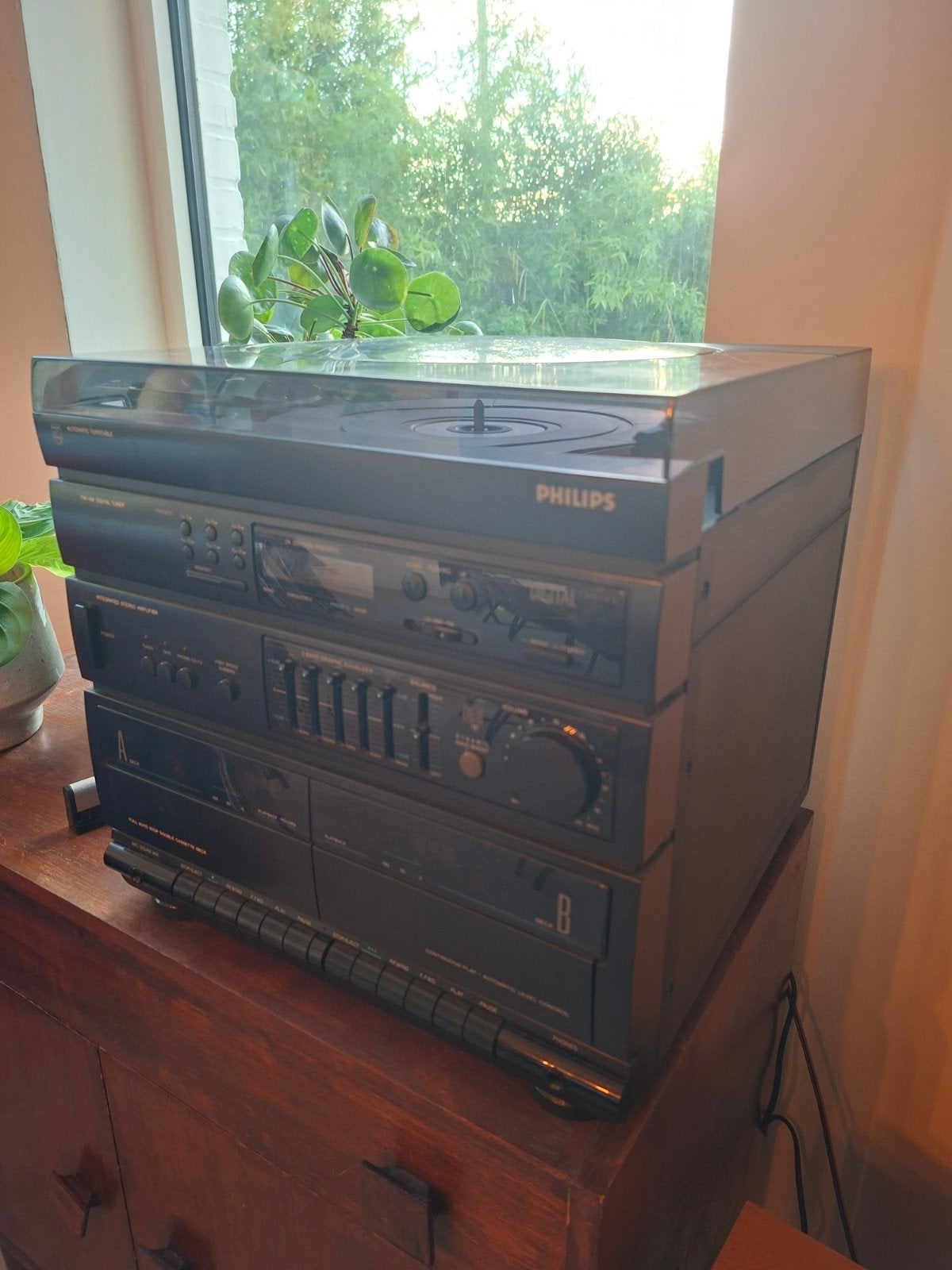 Philips vintage stereotoren, Enlèvement ou Envoi, Haut-parleurs, Denon