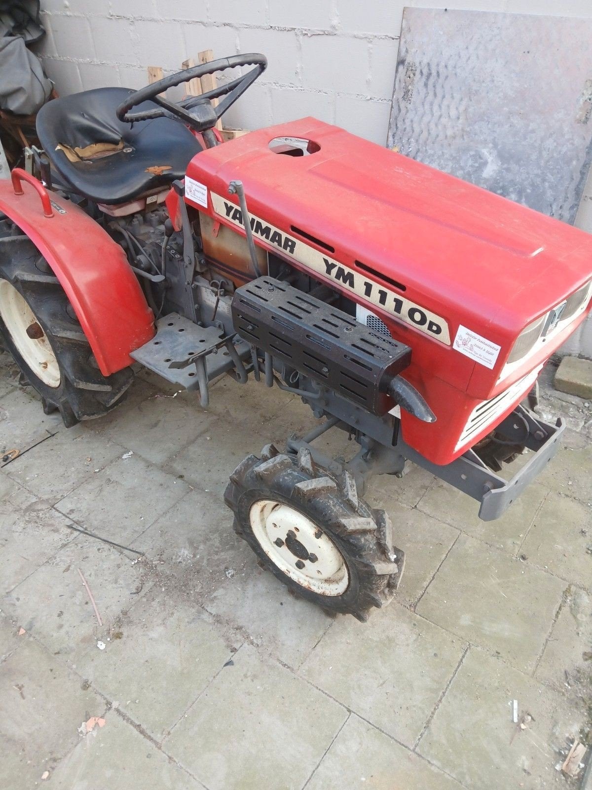 Yanmar TM 1100D, Ophalen