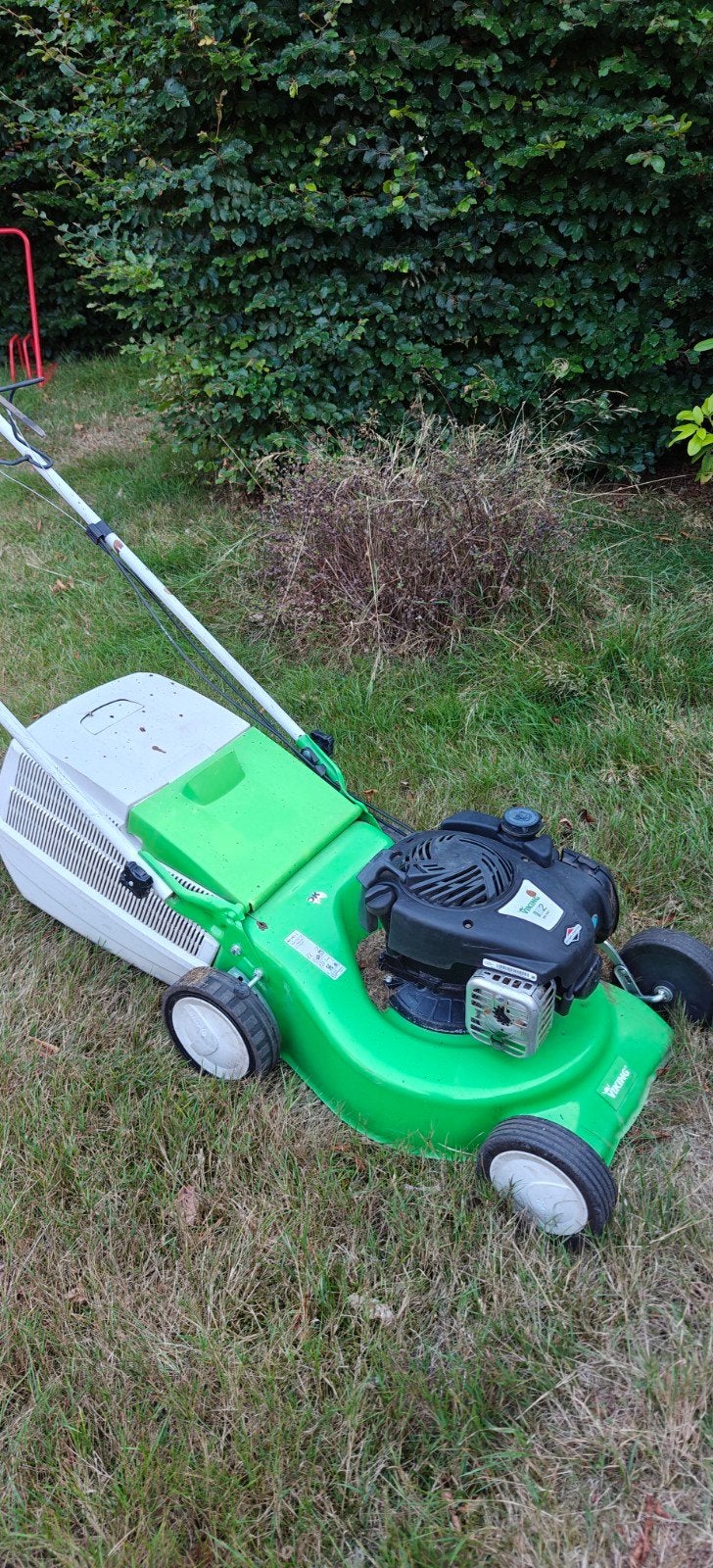 Viking grasmaaier, Ophalen, Cirkelmaaier, Benzine-grasmaaier, 40 t/m 49 cm