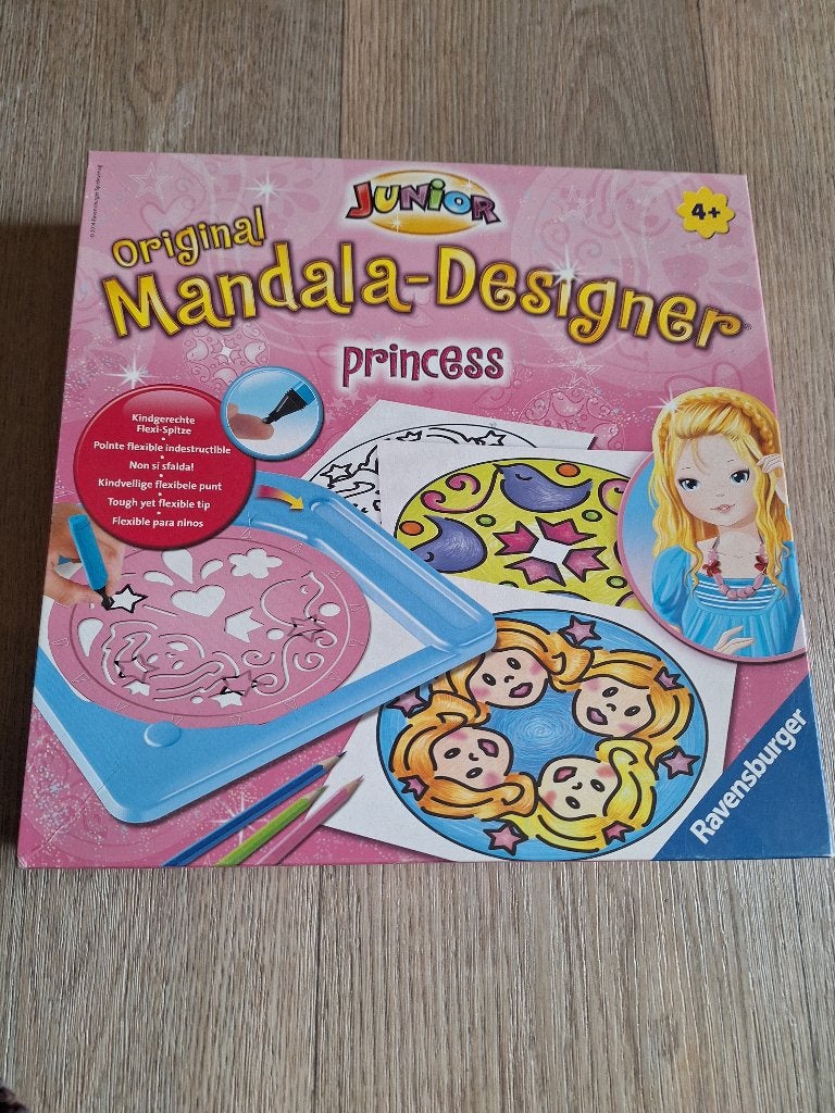 Tekenen met Mandala- Designer Princes, Kinderen en Baby's, Speelgoed | Educatief en Creatief, Ophalen of Verzenden, Zo goed als nieuw