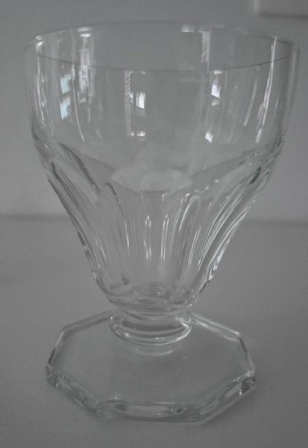 Cristal - 7 +4 verres sur pied Baccarat Talleyrand 1933-1936, Antiquités & Art, Enlèvement