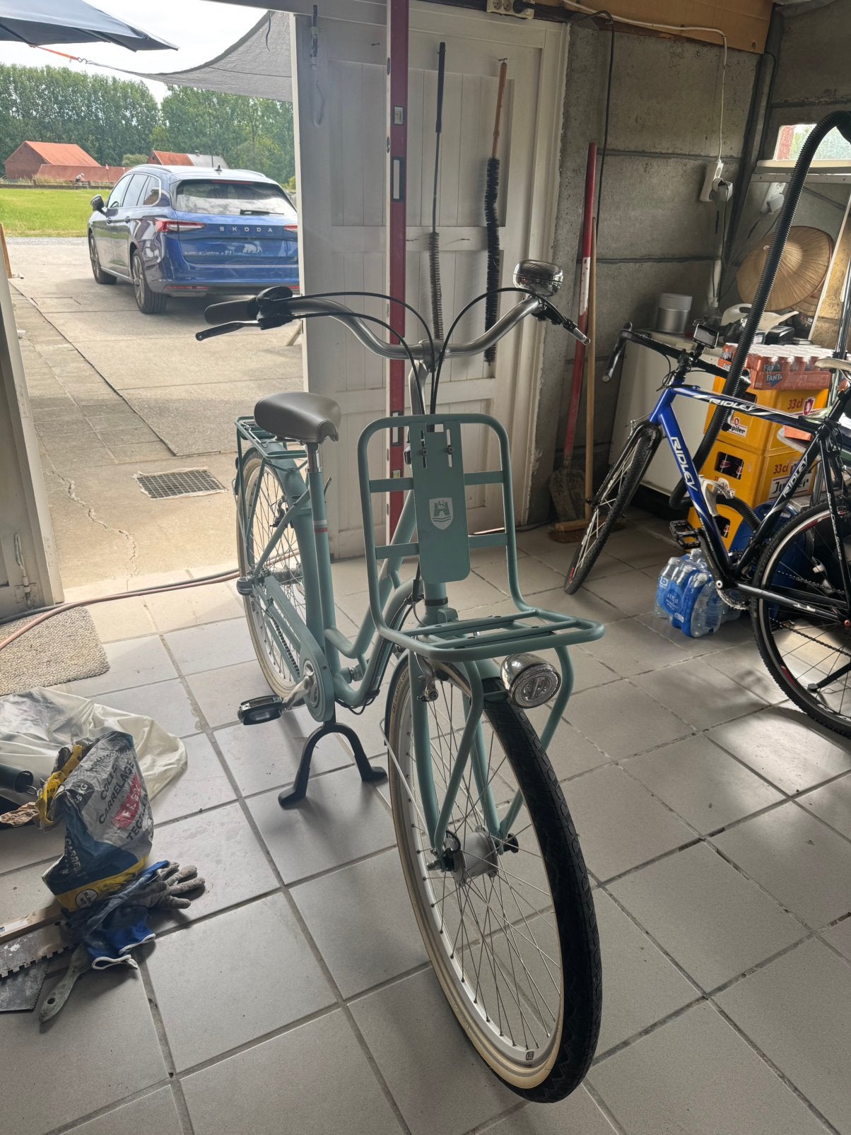 Retro Stadsfiets Volkswagen, Fietsen en Brommers, Ophalen, Zo goed als nieuw