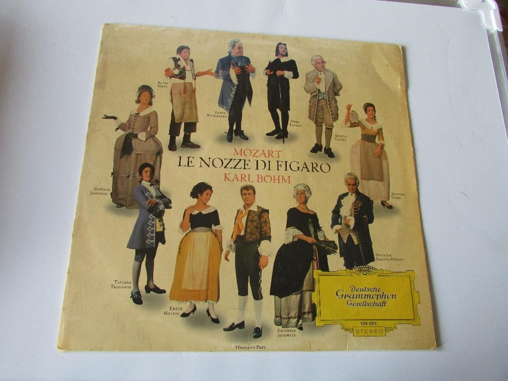 MOZART ; LE NOZE DI FIGARO, LP, Cd's en Dvd's, Vinyl | Klassiek, Ophalen of Verzenden, Romantiek, 12 inch, Kamermuziek