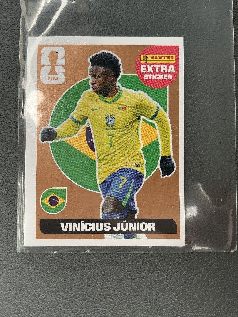 Coupe du monde Panini 2026 VINÍCIUS JUNIOR, Envoi, Neuf, Autocollant