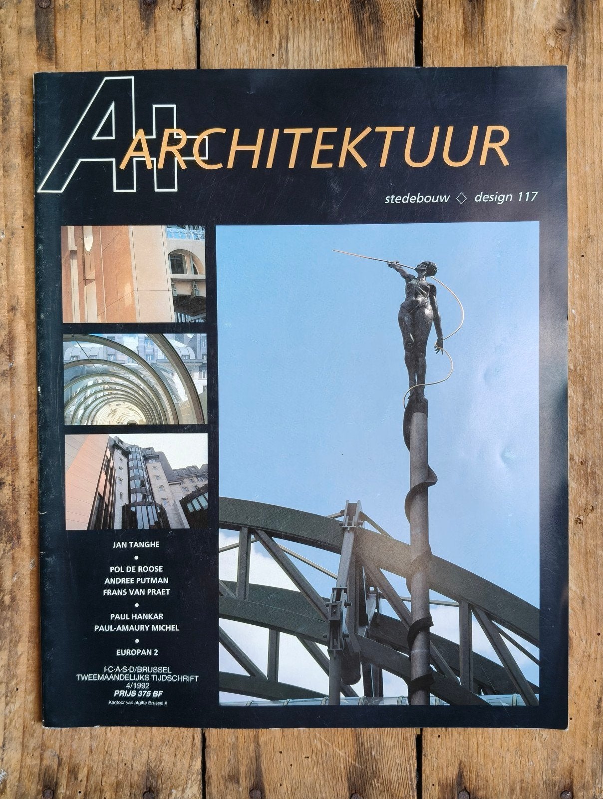 Revue A+ Architektuur nr. 117 (1992) — Architectuur/Urbanis, Boeken, Ophalen of Verzenden