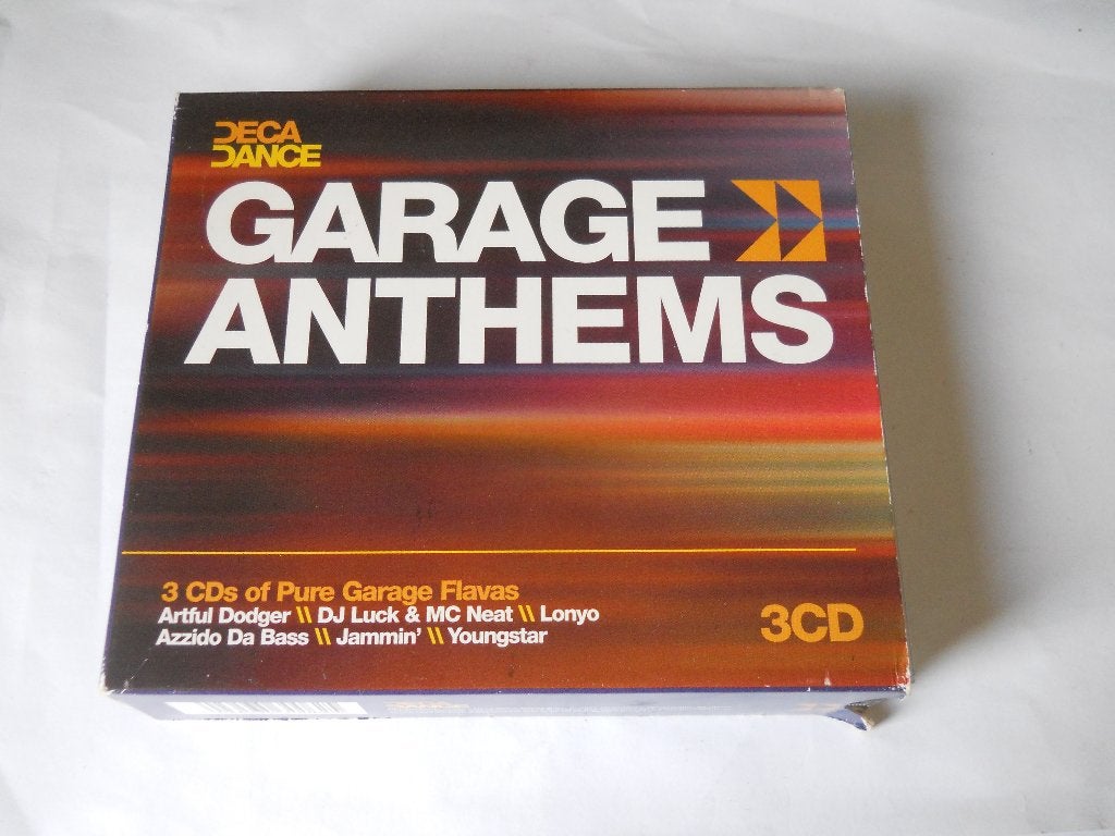 3 CD S BOX - GARAGE ANTHEMS, Boxset, Ophalen of Verzenden, Zo goed als nieuw, Techno