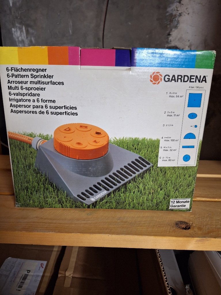 Gardena gazonsproeier, Tuin en Terras, Tuinsproeiers, Ophalen of Verzenden, Nieuw, Overige typen