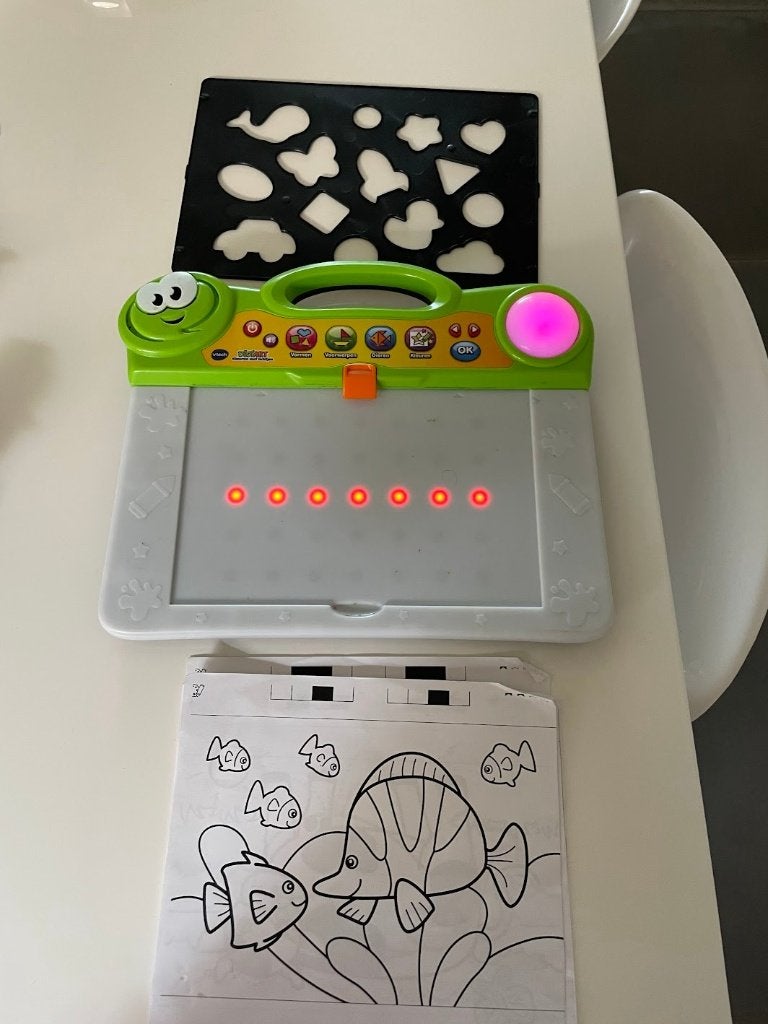 DigiArt - Kleuren met Lichtjes Vtech, Ophalen of Verzenden, Gebruikt