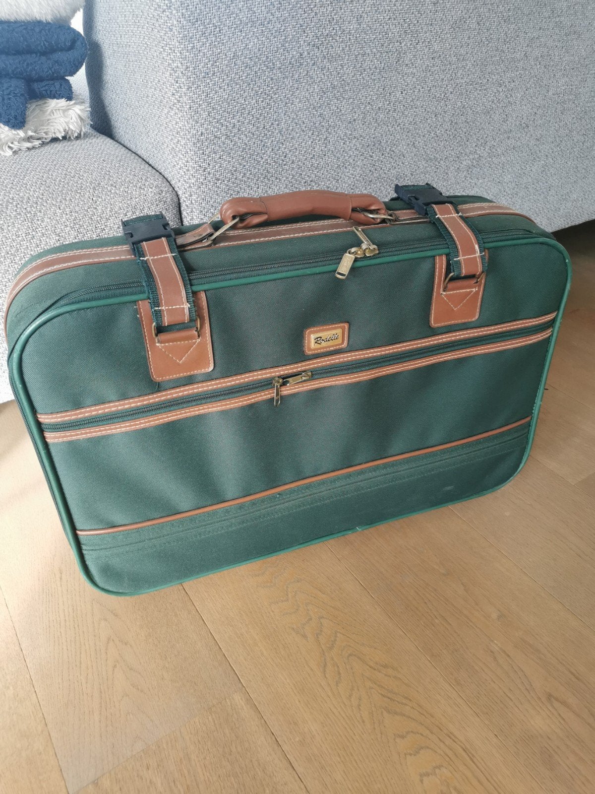 Petit chariot à valises vintage Rolette, Enlèvement, Comme neuf, Roulettes
