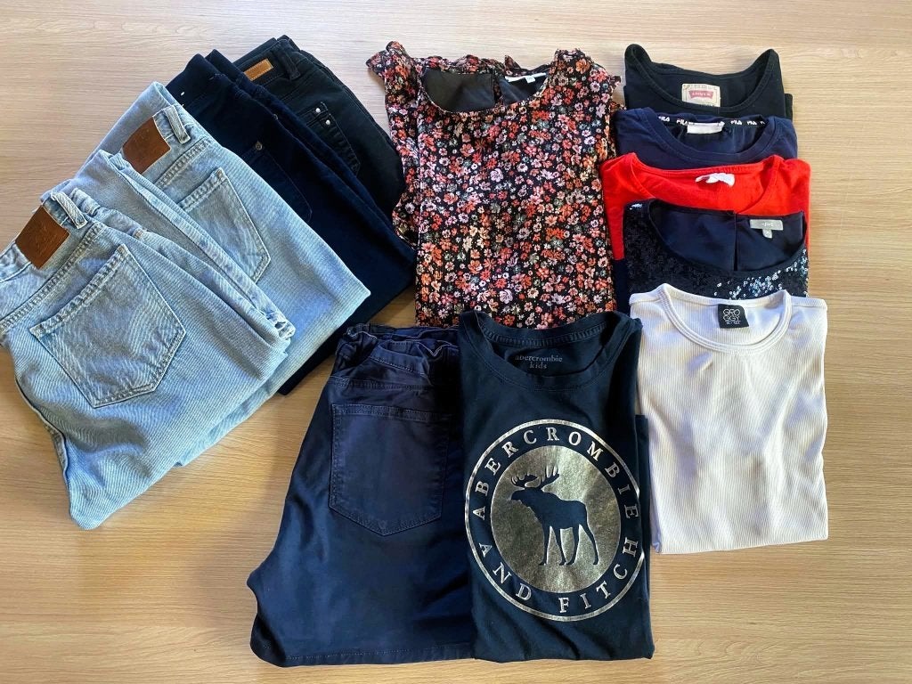Kledingpakket meisjes - maat 170 - 12 stuks, Kinderen en Baby's, Kinderkleding | Maat 170, Ophalen of Verzenden, Gebruikt, Meisje