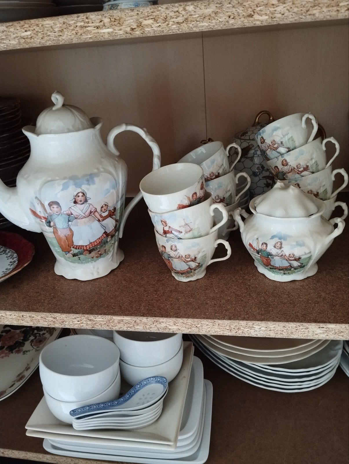 Koffieservies, Antiquités & Art, Antiquités | Services (vaisselle) complet, Enlèvement