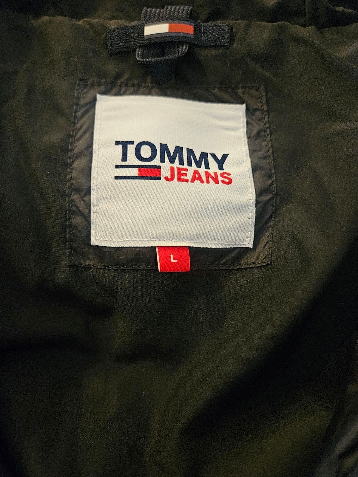Tommy Jeans winterjas te koop (maat L), Ophalen, Zwart, Maat 42/44 (L), Nieuw
