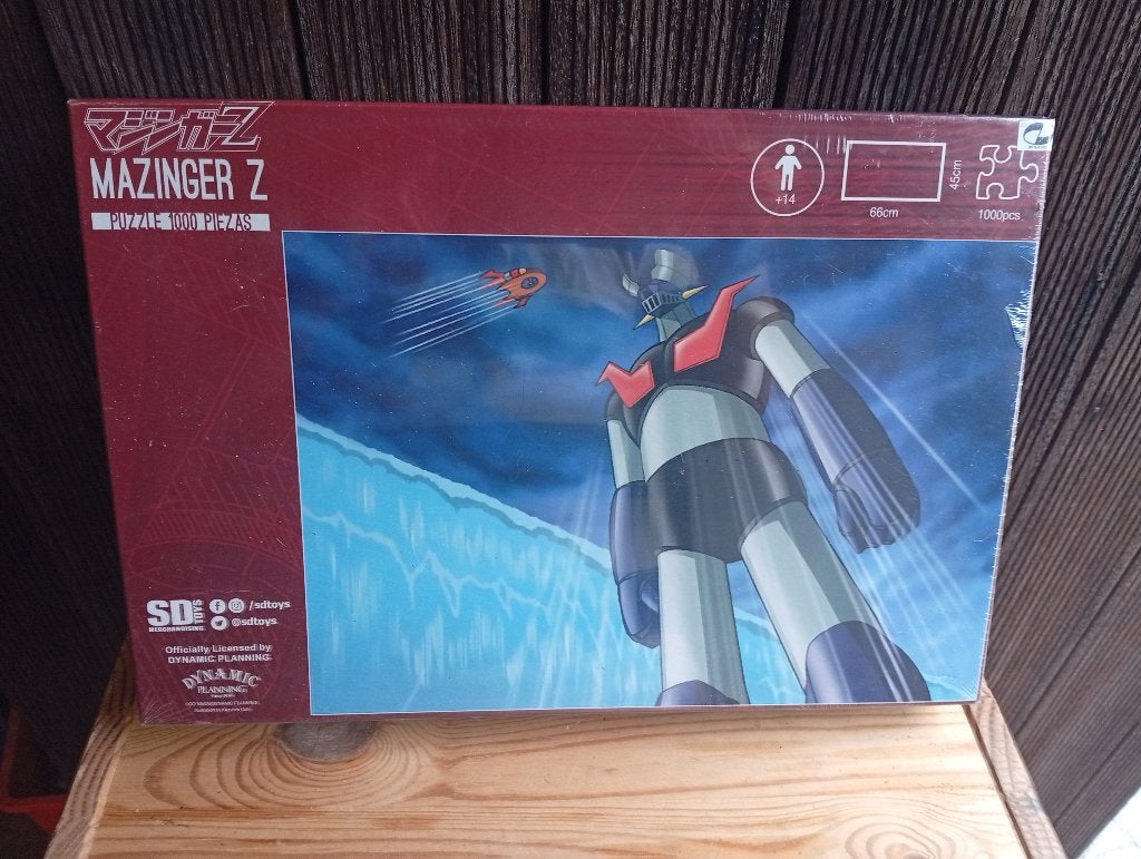 Puzzle 1000 Pièces MAZINGER Z   SD Toys NEUF SOUS BLISTER, Enlèvement