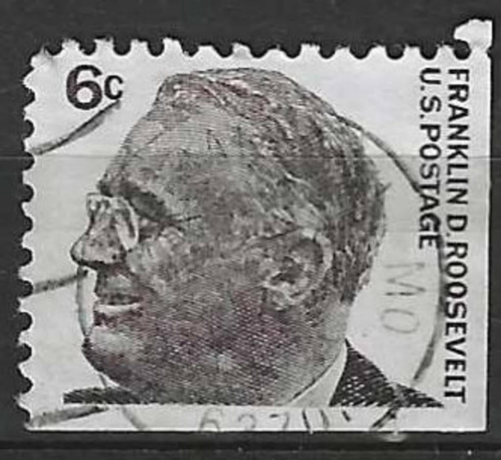 USA 1965/1966 - Yvert 797 - Franklin Delano Roosevelt (ST), Postzegels en Munten, Verzenden, Gestempeld