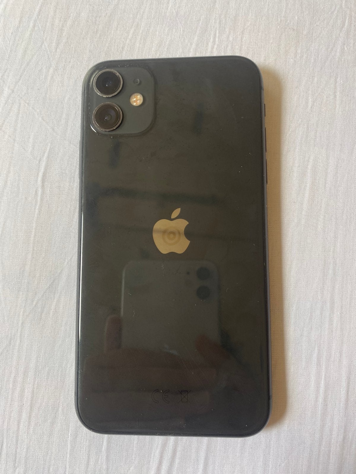 Iphone 11 + gratis hoesje, Ophalen, Zwart, Refurbished, IPhone 11