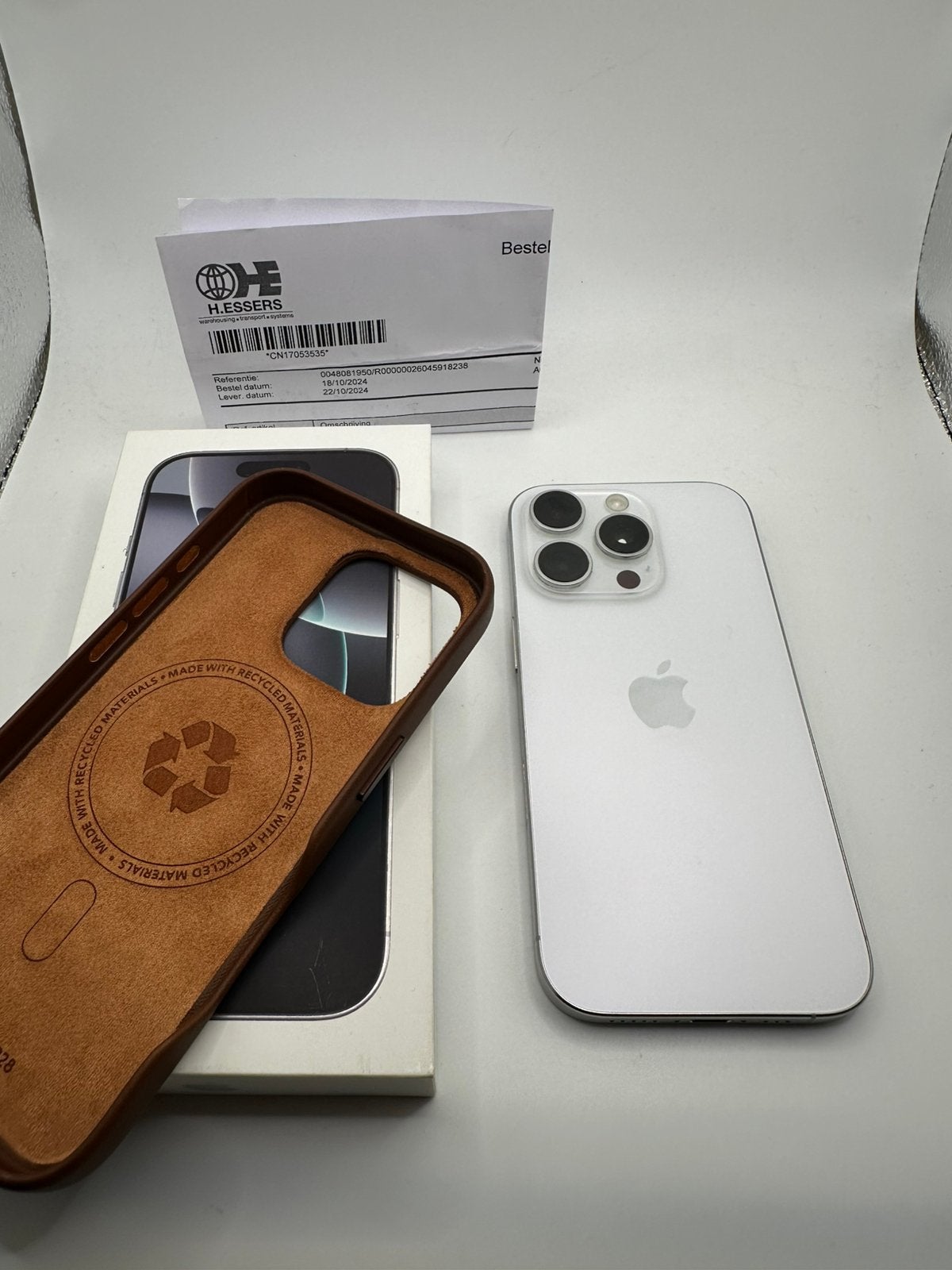 iPhone 16 Pro 128Gb Silver Als nieuw!, Ophalen of Verzenden, Zo goed als nieuw