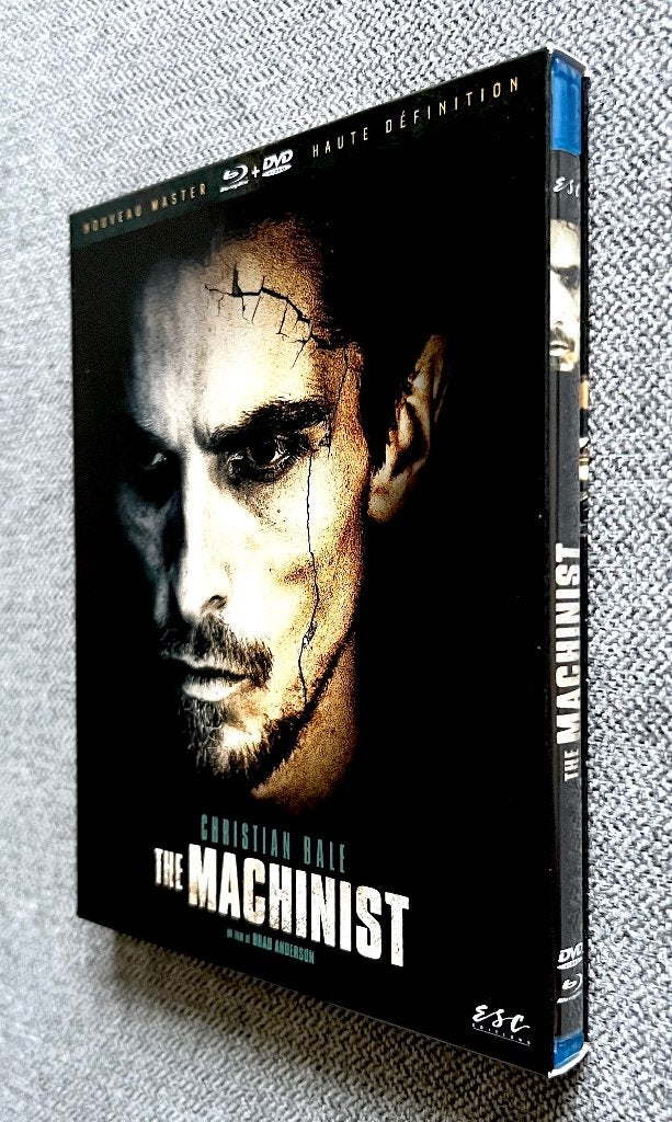 THE MACHINIST (Cultfilm) // BLURAY + DVD // Staat Als Nieuw, Vanaf 16 jaar, Frans, Film, Ophalen of Verzenden