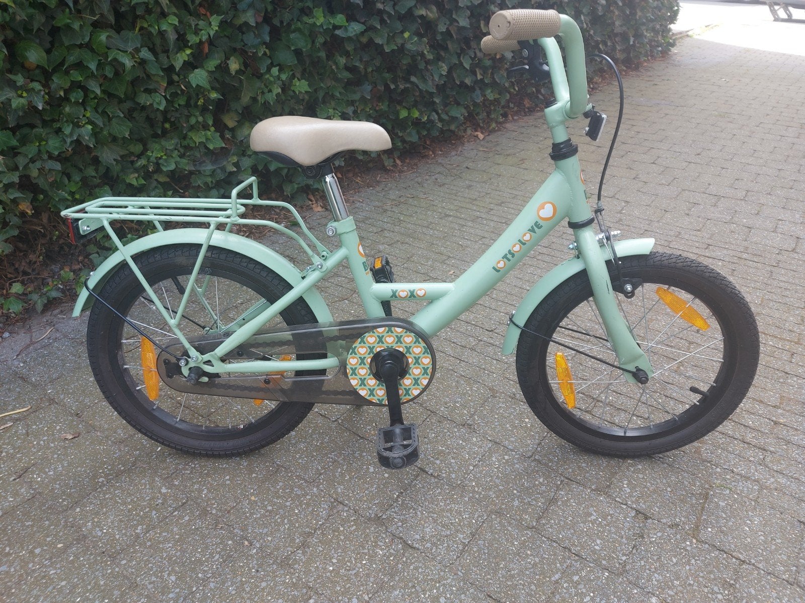 Kinderfiets, Fietsen en Brommers, Fietsen | Meisjes, Ophalen, 16 inch