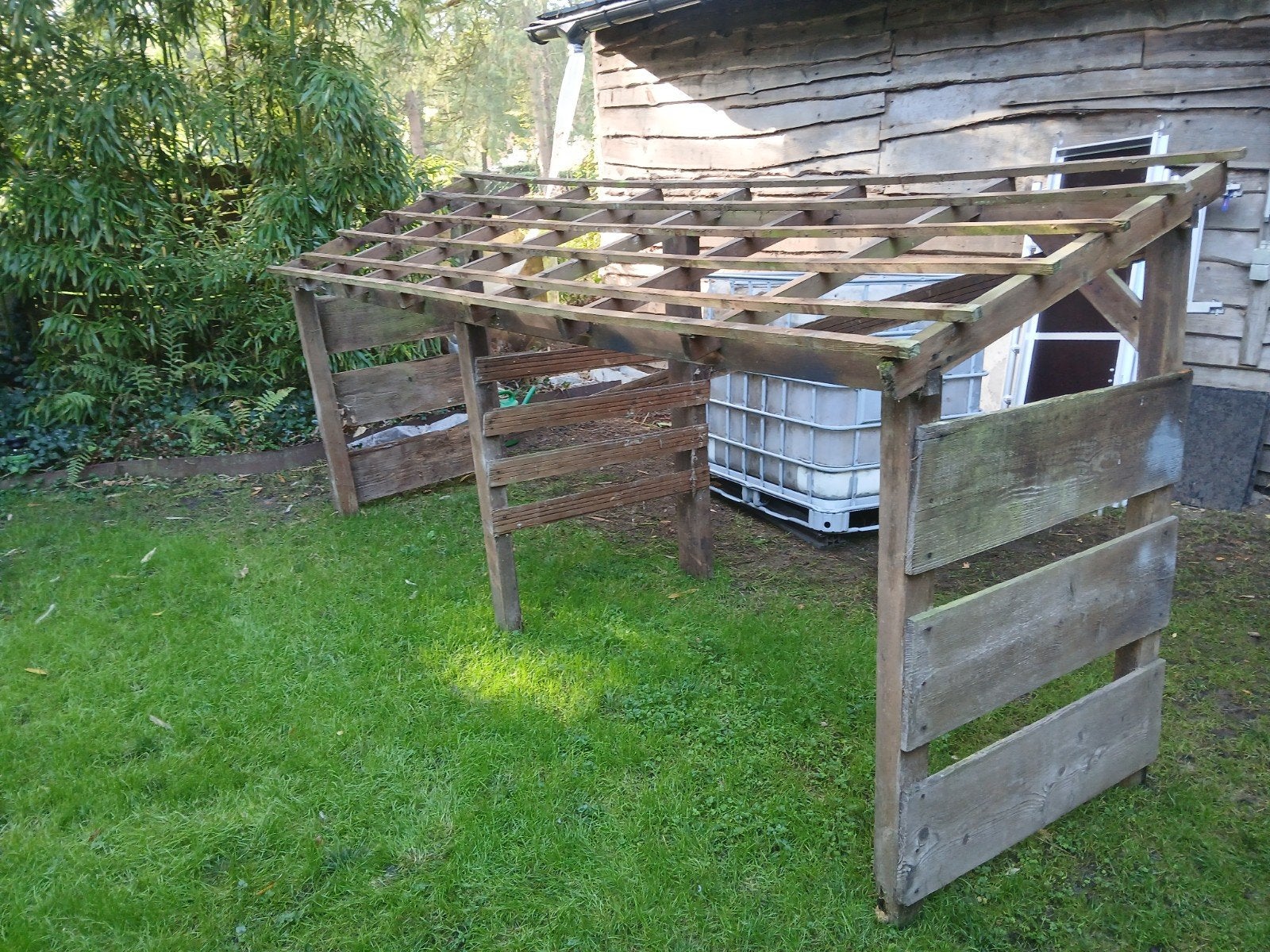 gratis houthok, Jardin & Terrasse, Enlèvement, Utilisé, Bois, Autres types