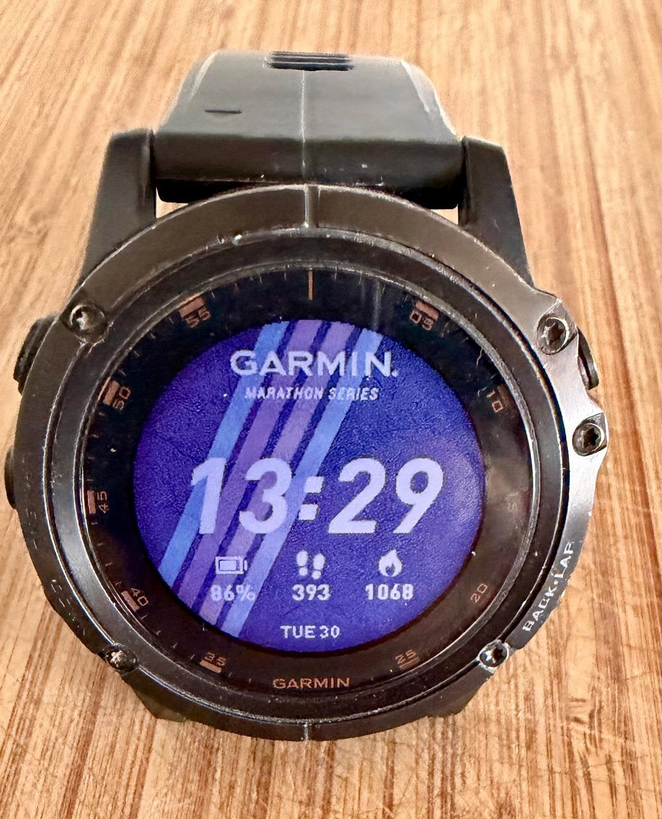 Garmin marathon series, Ophalen, Zo goed als nieuw