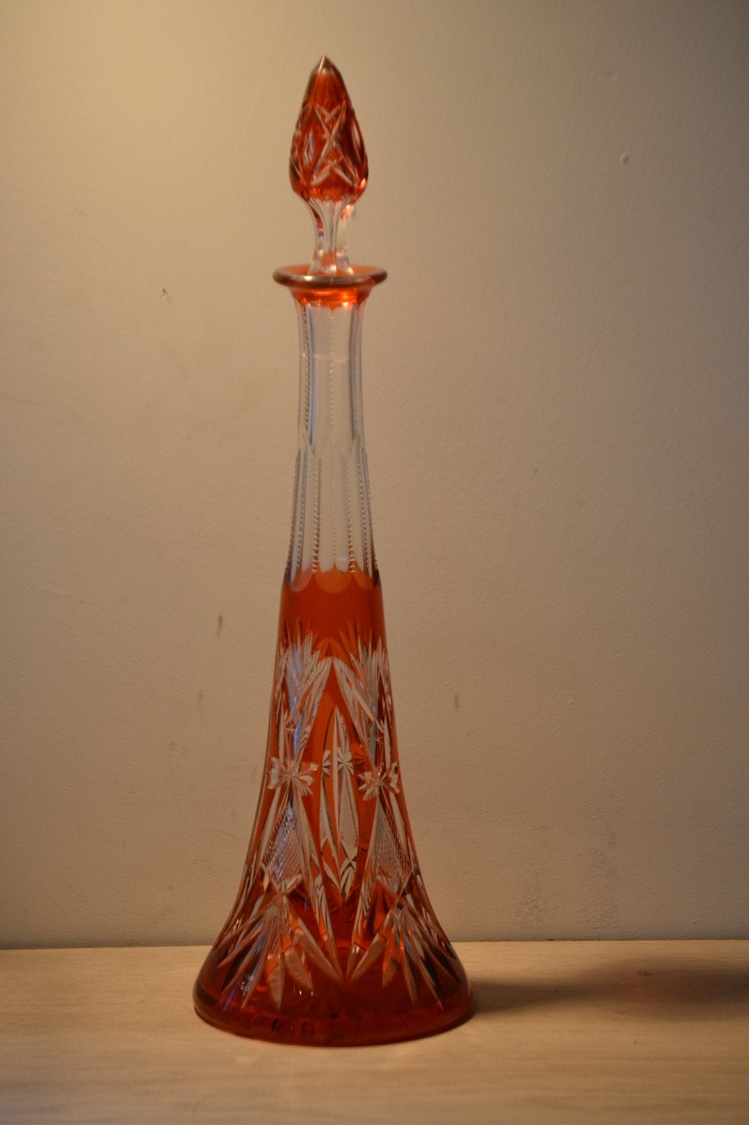 Val Saint Lambert Carafe, Antiek en Kunst, Antiek | Glaswerk en Kristal, Ophalen