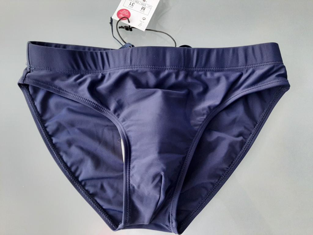 Opkuis zwemslip mannen nieuw  Medium, Ophalen of Verzenden, Maat 48/50 (M), Blauw, Zwemslip