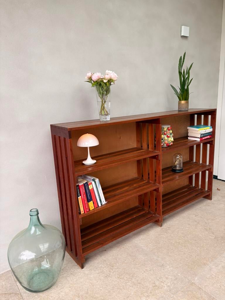 Vintage dressoir / boekenkast, Huis en Inrichting, Ophalen, Zo goed als nieuw, 150 tot 200 cm, Vintage