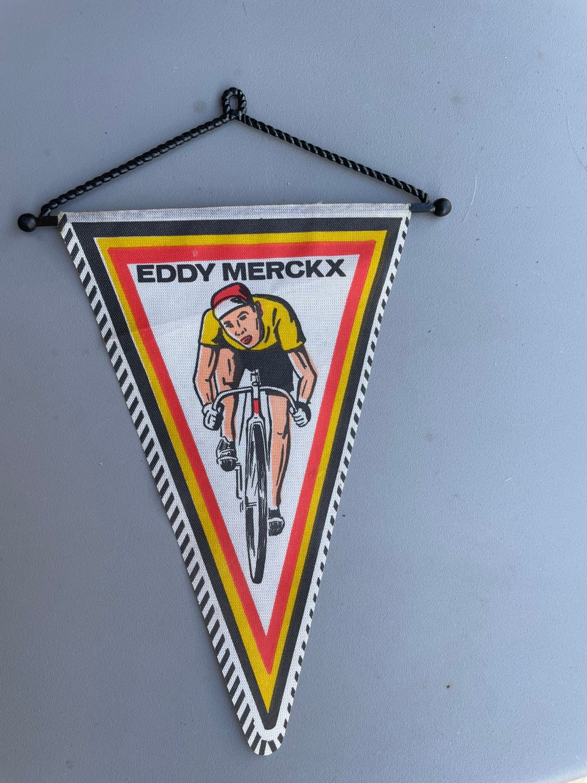 Oud vlagje Eddy Merckx, Ophalen of Verzenden, Zo goed als nieuw