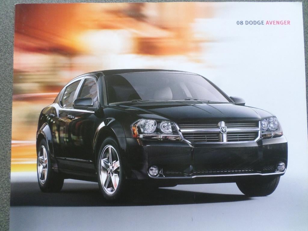 Brochure de la Dodge Avenger 2008 aux États-Unis, Enlèvement ou Envoi