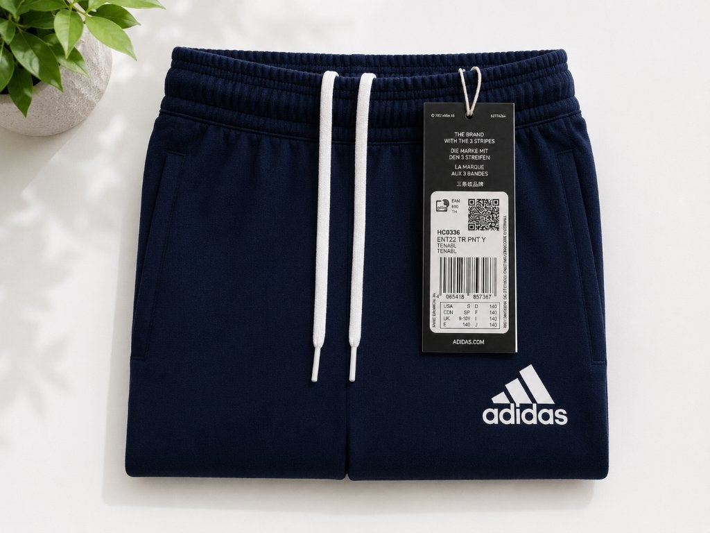 Pantalon d'entraînement Adidas Entrada 22 Junior bleu ., Enlèvement ou Envoi, Comme neuf, Taille 46 (S) ou plus petite