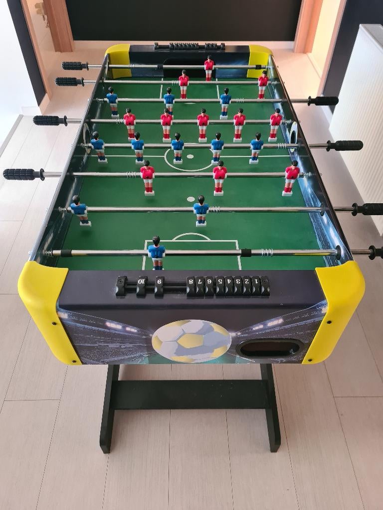 Babyfoot pliable avec 3 balles / Marque Villa Sport, Kinderen en Baby's, Speelgoed | Voetbaltafels, Ophalen, Zo goed als nieuw