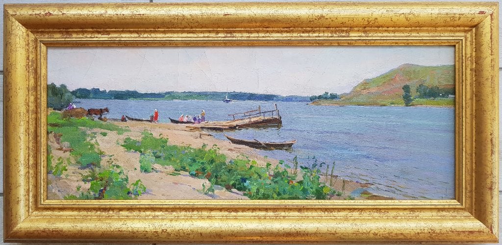TIMKOV - Très côté - Huile sur toile - Russie, Antiquités & Art, Art | Peinture | Classique, Envoi