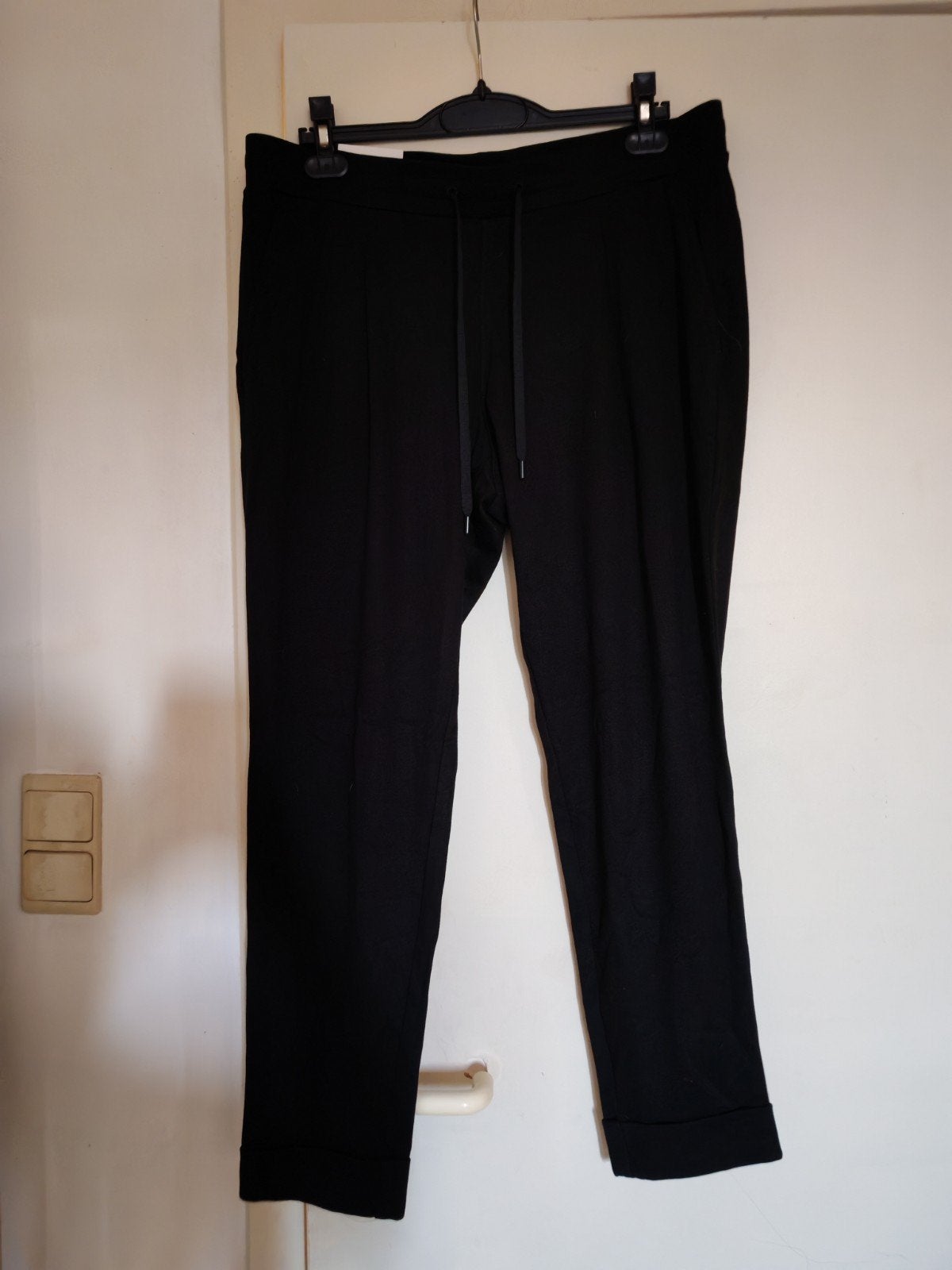 Sport broek, Ophalen, Zwart, Maat 42/44 (L), Nieuw