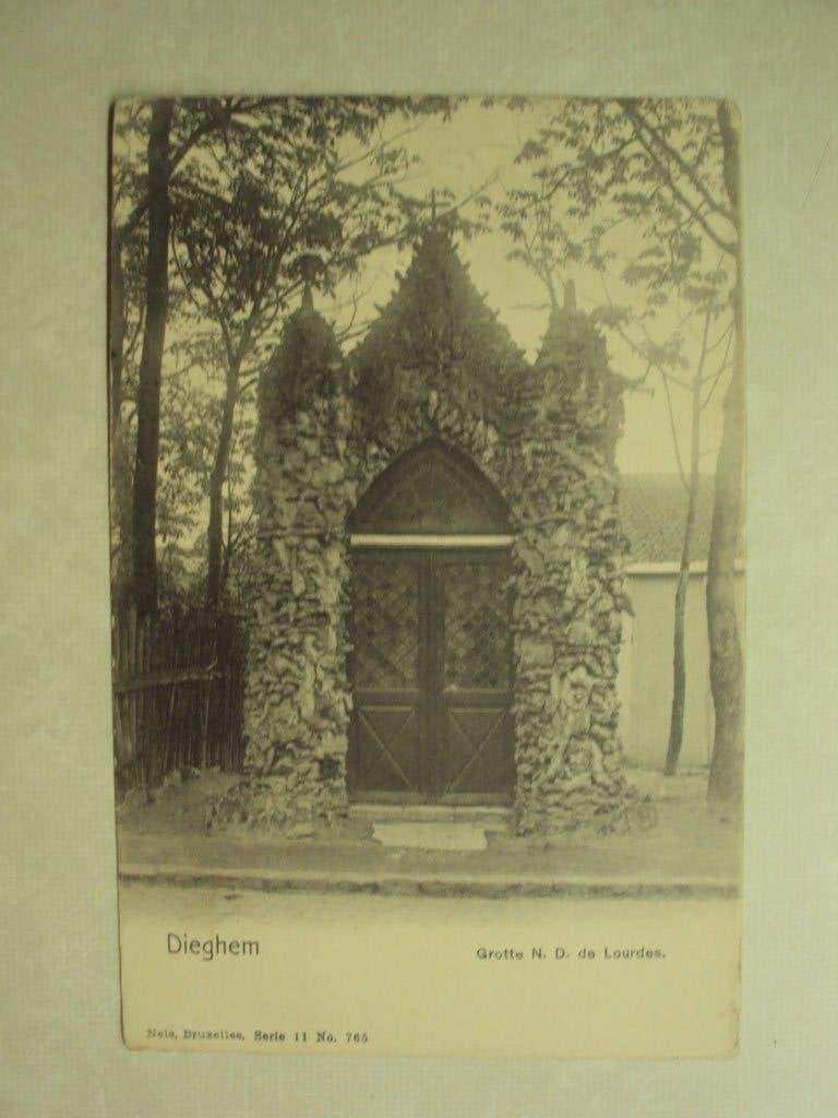 57497 - DIEGHEM - GROTTE DE N-D DE LOURDES - ZIE 2 FOTO'S, Verzenden