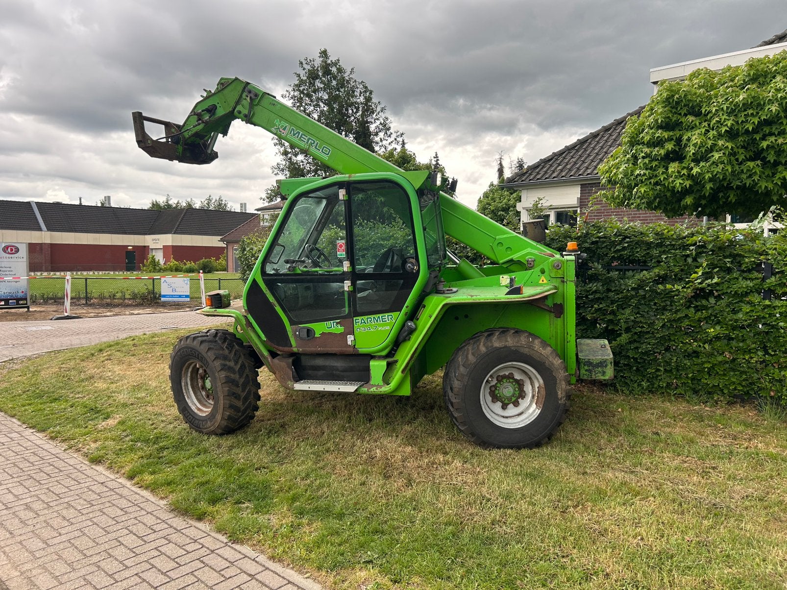 Merlo P34.7 plus, Enlèvement, Chariot télescopique
