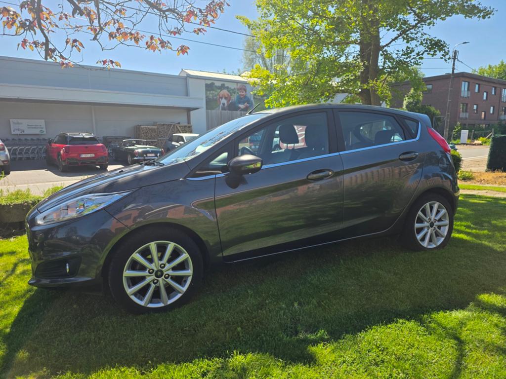 Ford fiesta full option, Auto's, Ford, Leder, 5 deurs, Particulier, 74 kW