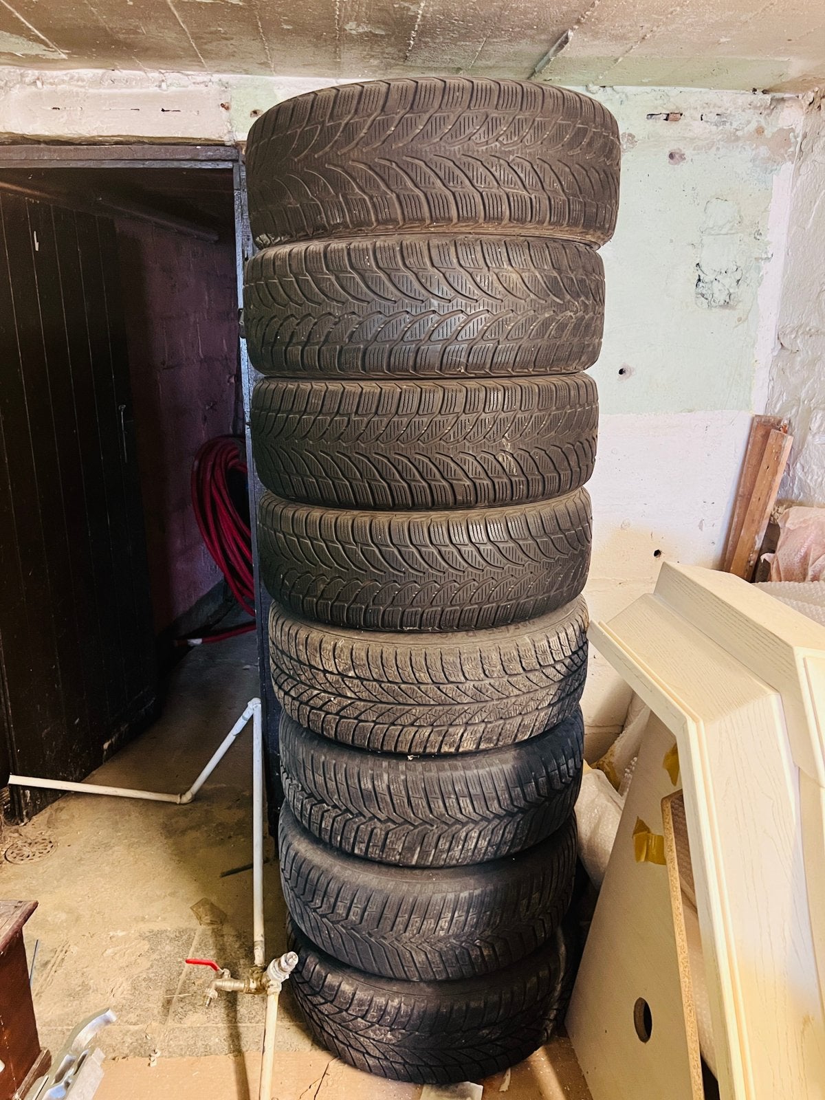 Set roues: jantes + pneus hiver affaire!!!, Pneus et Jantes, Pneus hiver, 16 pouces, 205 mm