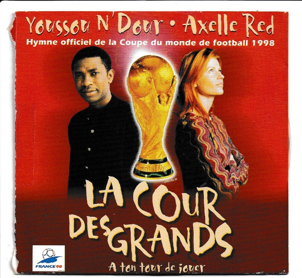 CD Wereldkampioenschap voetbal 1998 Axelle Red, Verzamelen, Ophalen of Verzenden, Gebruikt, Overige typen