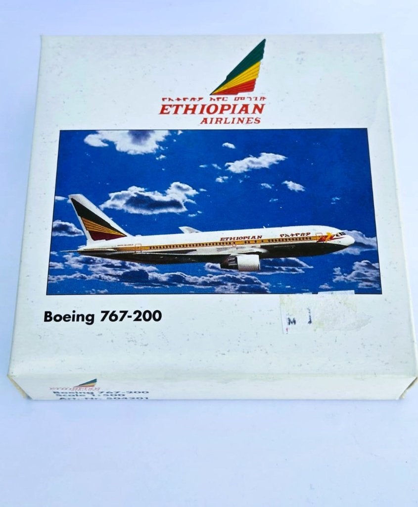 Boeing 767-200 Ethiopian Airlines., Verzamelen, Luchtvaart en Vliegtuigspotten, Ophalen of Verzenden