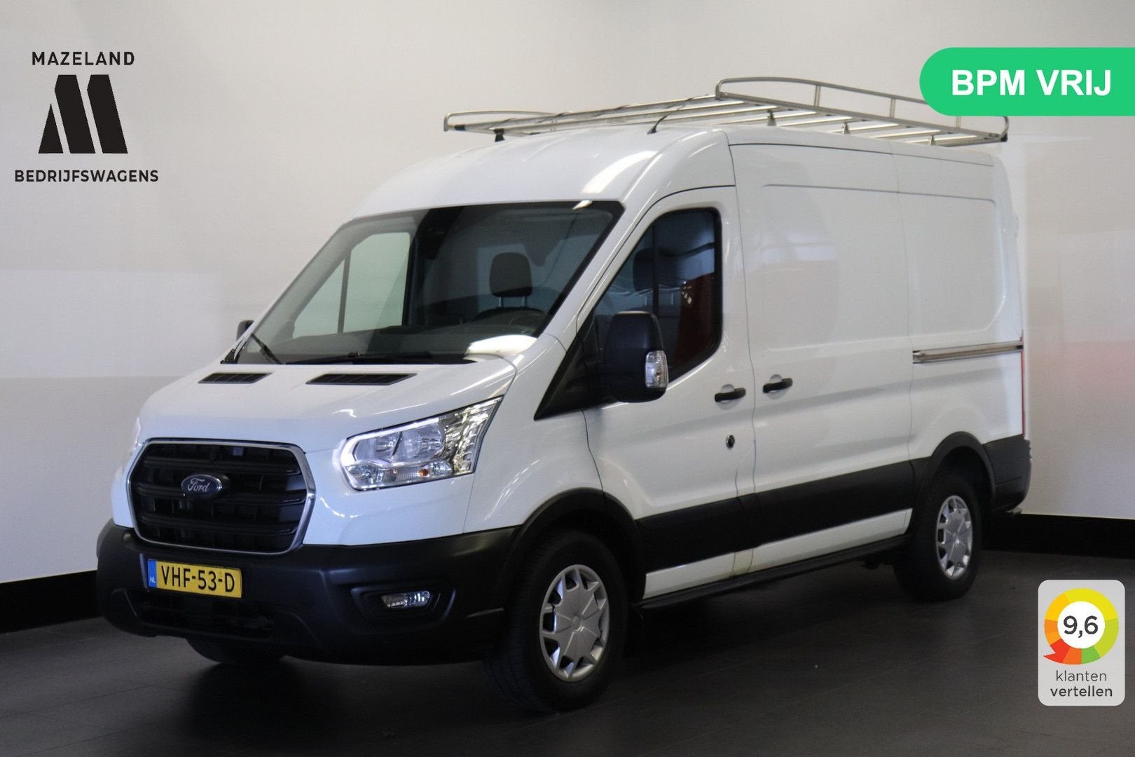 Ford Transit 2.0 TDCI 130PK Automaat 2x Schuifdeur L2H2 EURO, Achat, Entreprise, Carnet d'entretien, Diesel