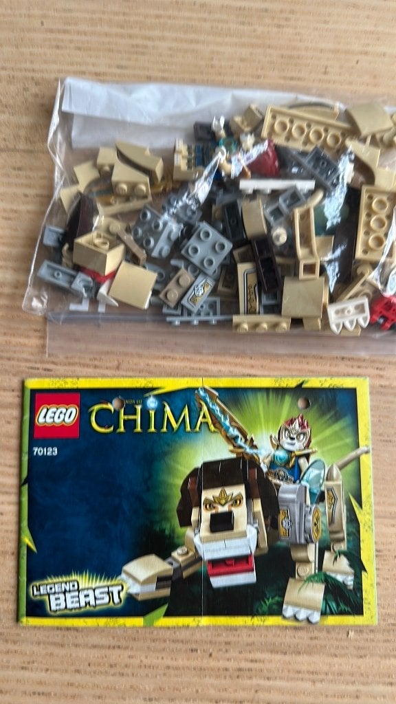 Lego Chima 70123, complet, Enlèvement ou Envoi, Lego, Instructions incluses, Utilisé