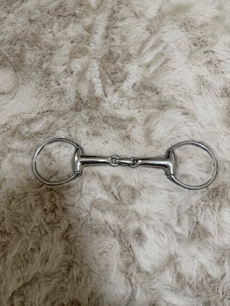 Bustrens 13,5 cm 1x gebruikt, Animaux & Accessoires, Chevaux & Poneys | Brides & Harnachement, Mors, Harry's Horse, Argenté, Comme neuf