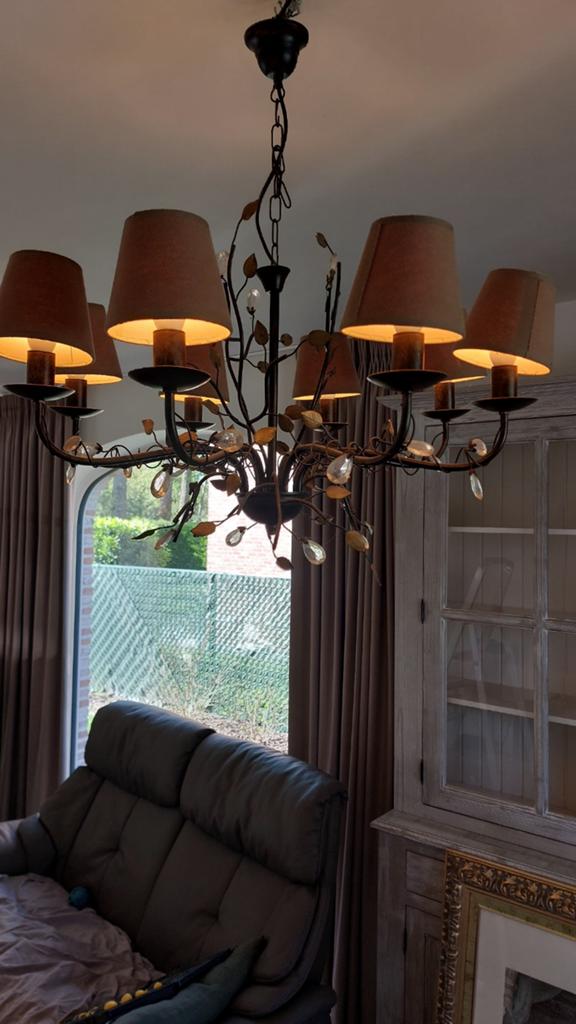 Luster, Huis en Inrichting, Lampen | Kroonluchters, Ophalen