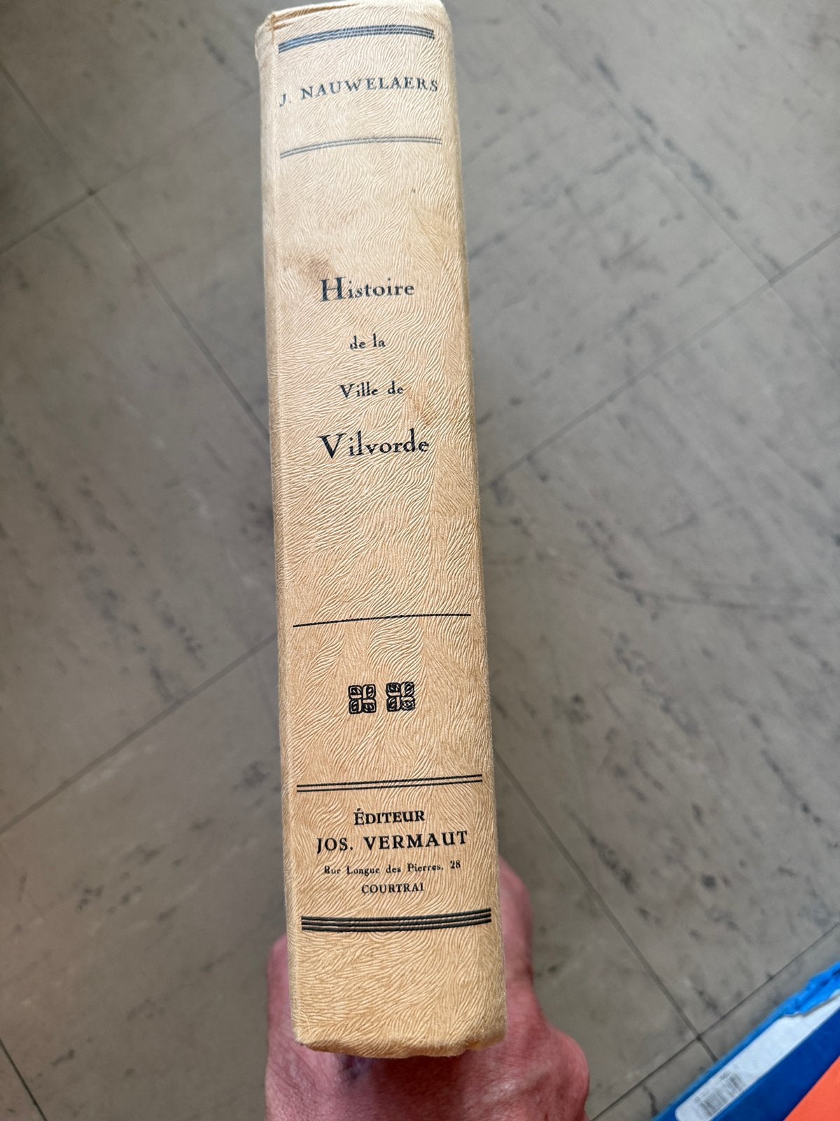 Histoire de la Ville de Vilvorde – J. Nauwelaers – 2-volumes, Livres, Langue | Français, Enlèvement, Comme neuf